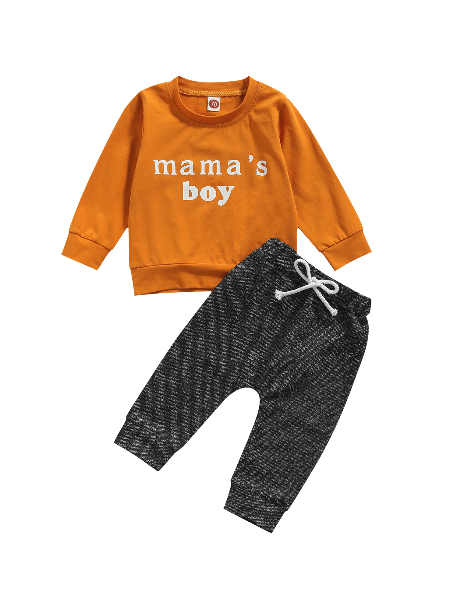 Lieserram Toddler Baby Boy Fall Outfits 6 12 18 24 Months 2T 3T Long