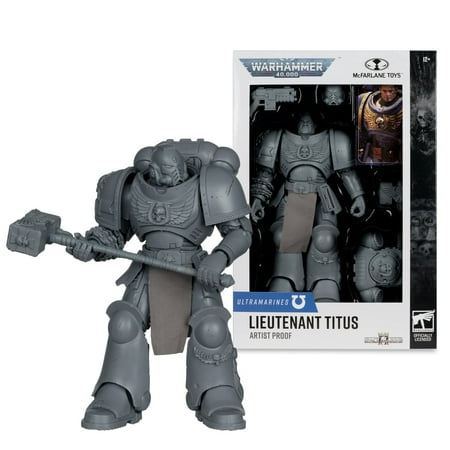 Lieutenant Titus: Space Marine II Artist Proof (Warhammer 40000) 7" Figure - McFarlane Toys