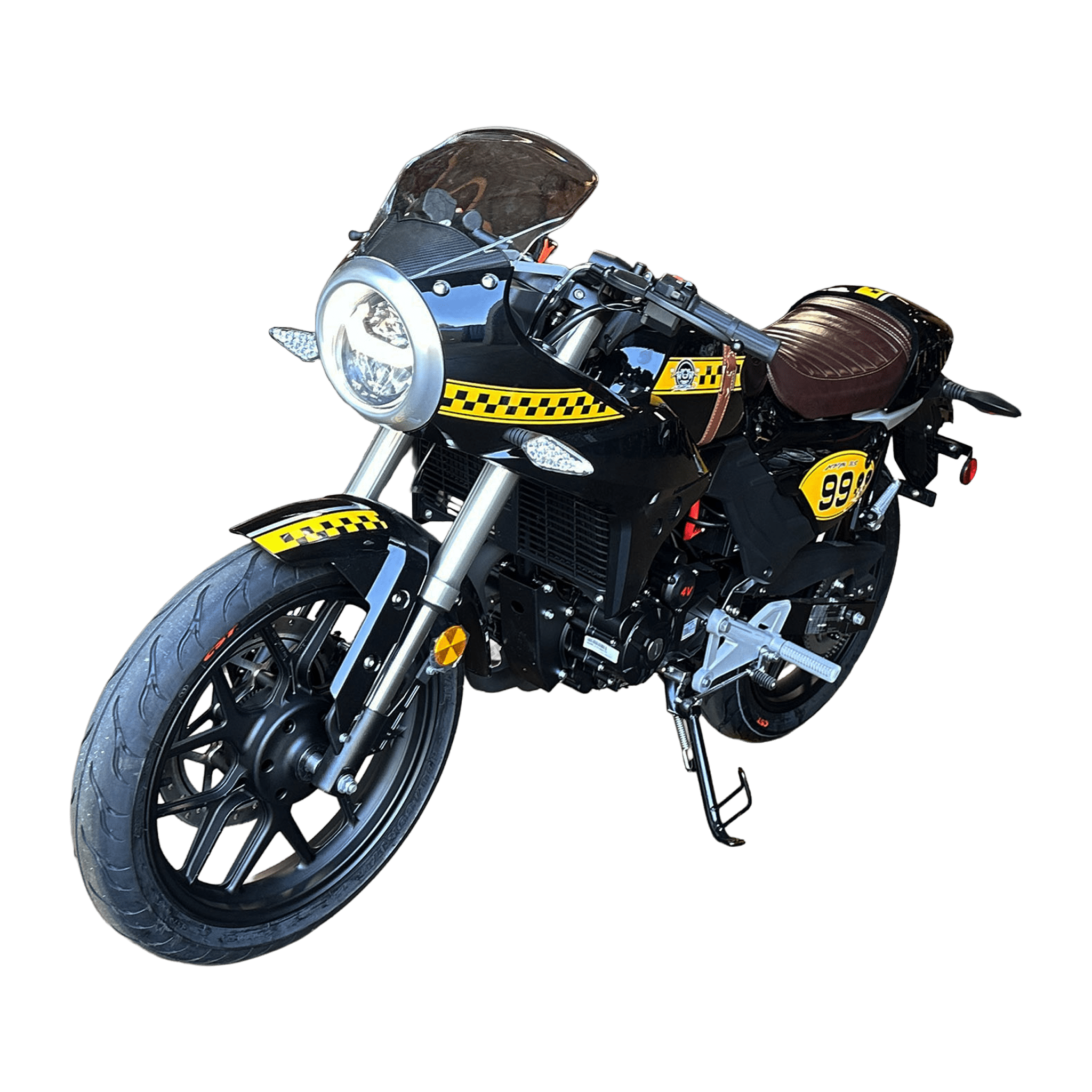 Lifan KPM RS 200 Fuel-Injected Motorcycle – 6-Speed Street Legal Café Racer Style