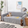 thumbnail image 1 of Lifarythm Sofa Cover Slipcover, Couch Cover Protector Durable Furniture Cover for Pets Dogs Cats Home Decor (71"x134", Gray), 1 of 9