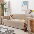 thumbnail image 1 of Lifarythm Sofa Cover Slipcover, Couch Cover Protector Durable Furniture Cover for Pets Dogs Cats Home Decor (71"x134", Khaki), 1 of 9