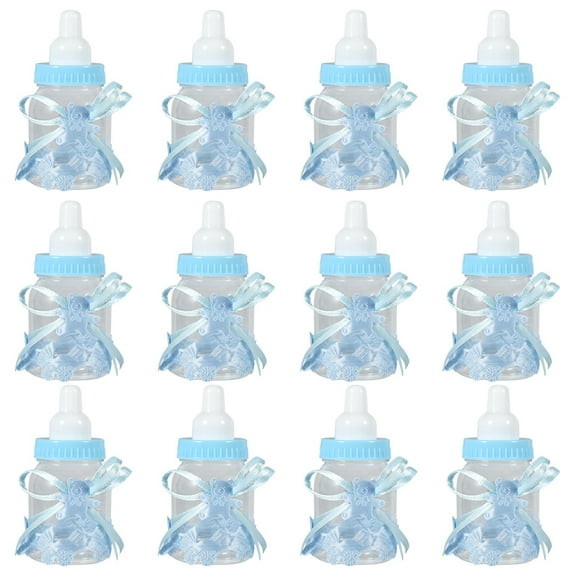 12Pcs Candy Chocolate Bottles Box For Girl Boy Baby Shower Party Favors Gifts Decorations , Bottles Candy Box, Candy Box