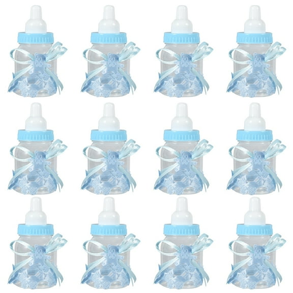 12Pcs Candy Chocolate Bottles Box For Girl Boy Baby Shower Party Favors Gifts Decorations , Bottles Candy Box, Candy Box
