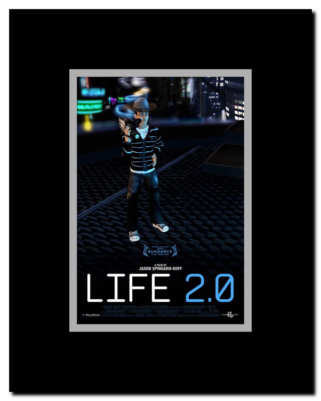 Life 2.0 Framed Movie Poster