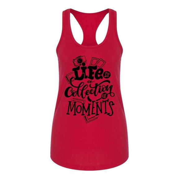 Life, A Collection Of Moments Tank Women -Image by Shutterstock, Female Large