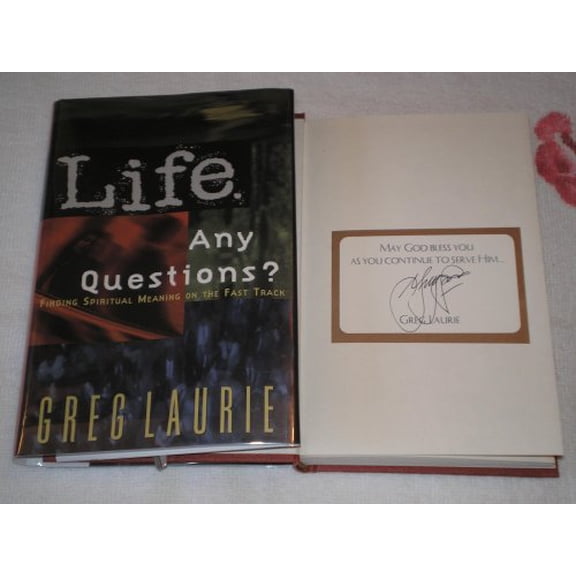 Pre-Owned Life, Any Questions?: Finding Spiritual Meaning on the Fast Track (Hardcover) 0849912121 9780849912122