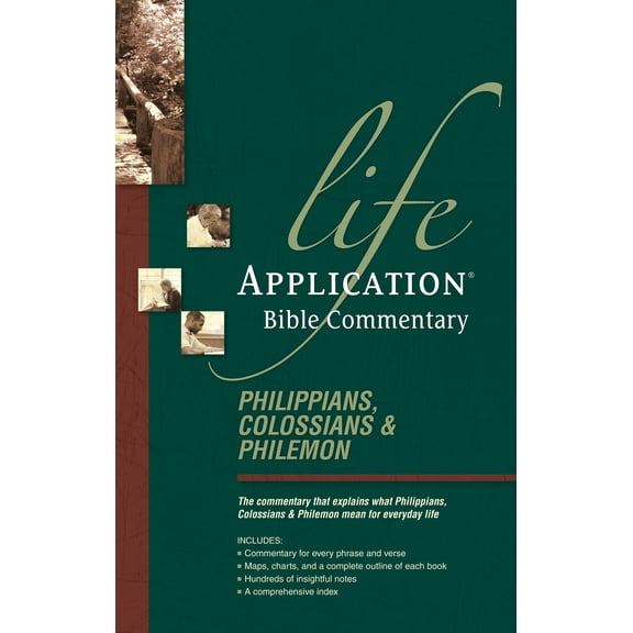 Life Application Bible Commentary: Philippians, Colossians, & Philemon (Paperback)