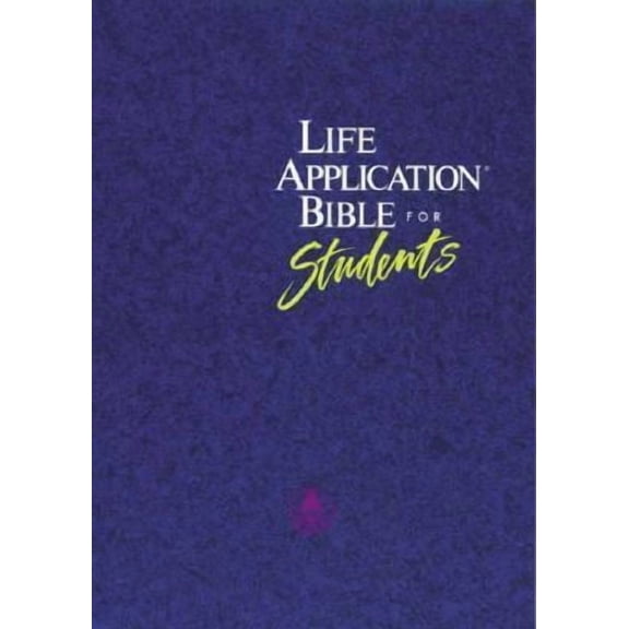 Pre-Owned Life Application Bible-Living Version, Student Soft Cover Blue