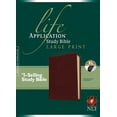 thumbnail image 1 of Life Application Study Bible : New Living Translation Mahogany/Brown Leatherlike, 1 of 2
