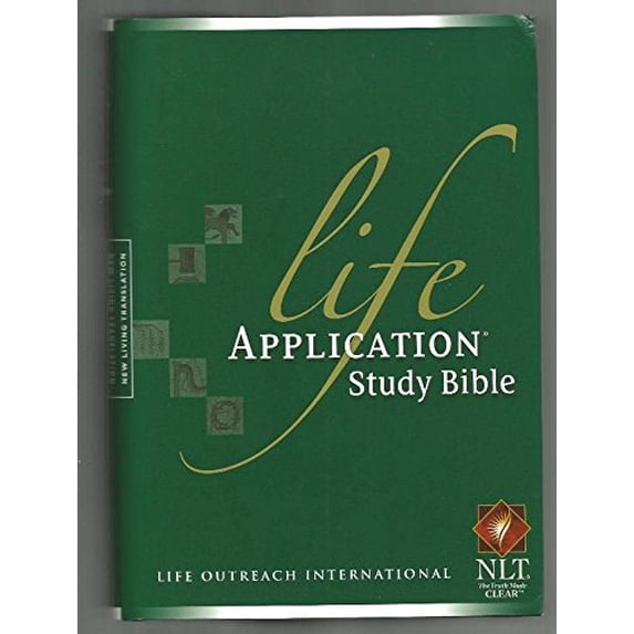 Pre-Owned Life Application Study Bible: New Living Translation by Life Outreach International Paperback