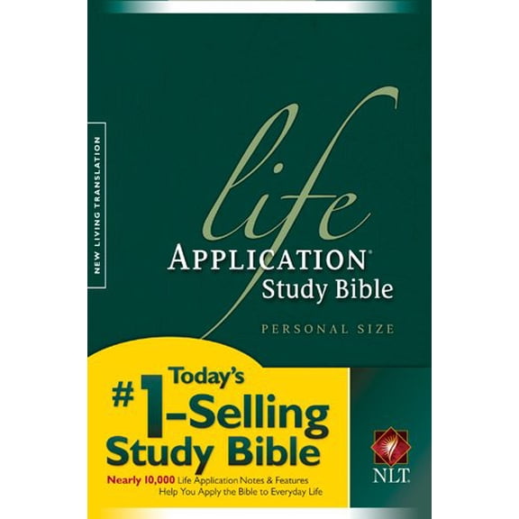 Pre-Owned NLT Life Application Study Bible Personal Size Paperback - USED