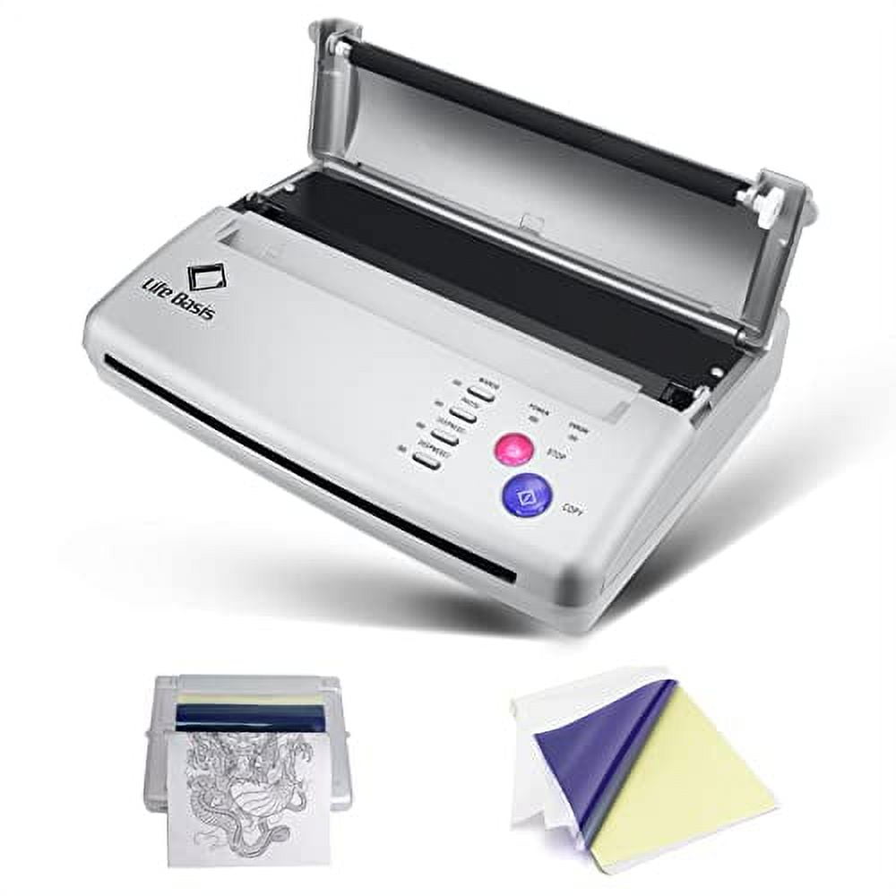 Tattoo Transfer Copier Machine Thermal LED Digital Stencil Printer Drawing  Machine Body Art with Transfer Paper Makeup Supply - AliExpress
