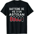 thumbnail image 1 of Life Battery Artisan Funny Artisan T-Shirt, 1 of 3
