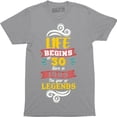 thumbnail image 1 of Life Begins At 30 Mens BORN In 1989 Year of Legends 30th Birthday Gift T-Shirt, 1 of 4