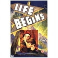 thumbnail image 1 of Life Begins Movie Poster (11 x 17), 1 of 1
