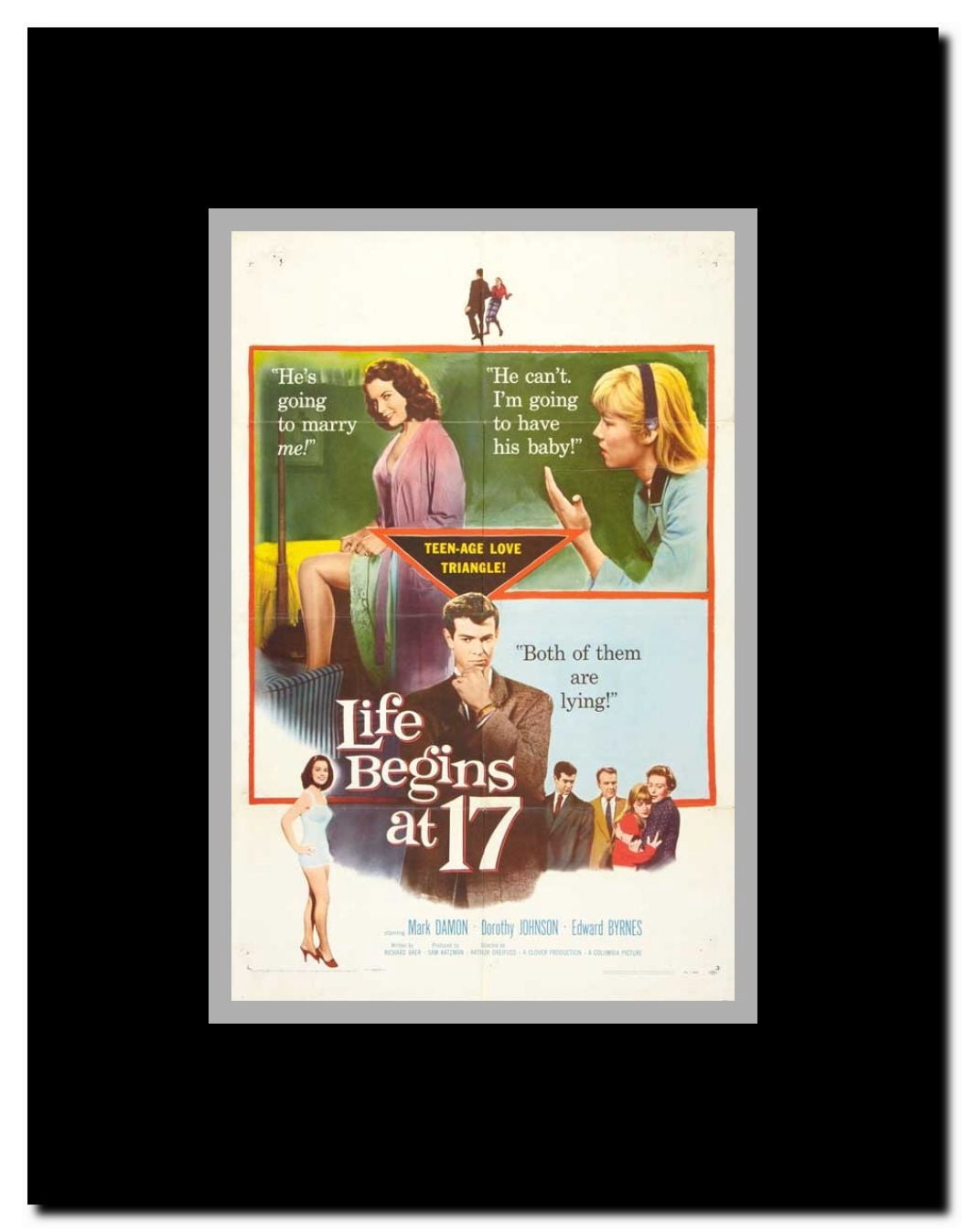 Life Begins at 17 Framed Movie Poster