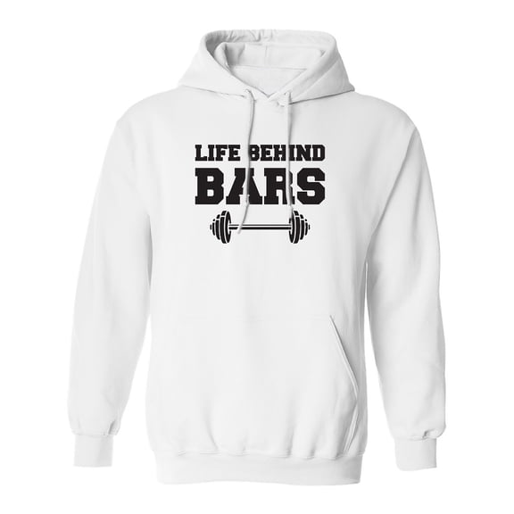 Life Behind Bars Adult Hooded Sweatshirt