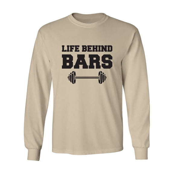 Life Behind Bars Adult Long Sleeve T-shirt