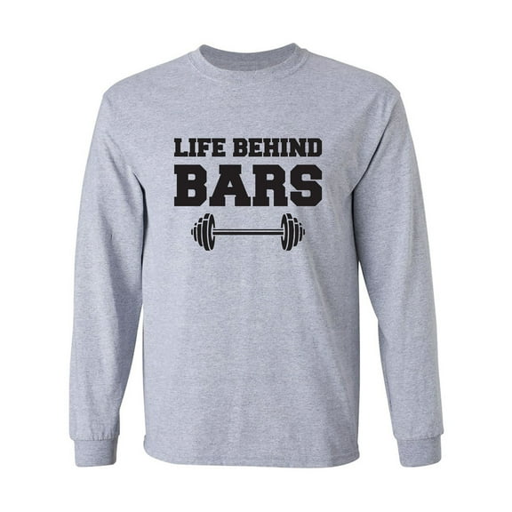 Life Behind Bars Adult Long Sleeve T-shirt