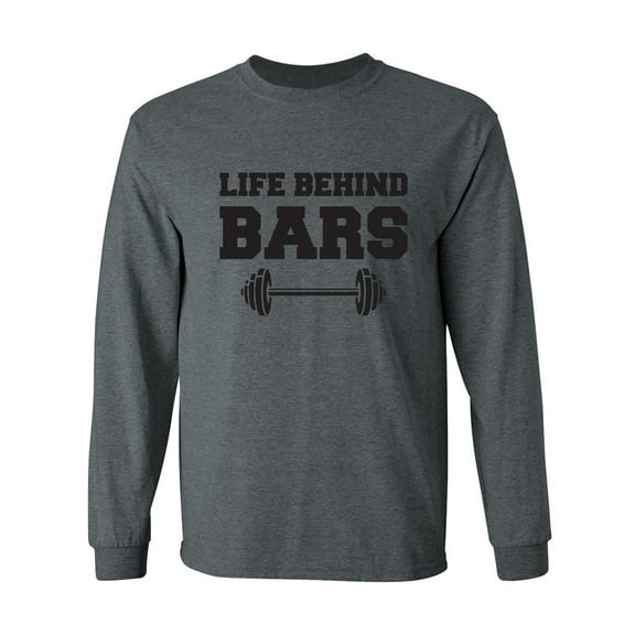 Life Behind Bars Adult Long Sleeve T-shirt