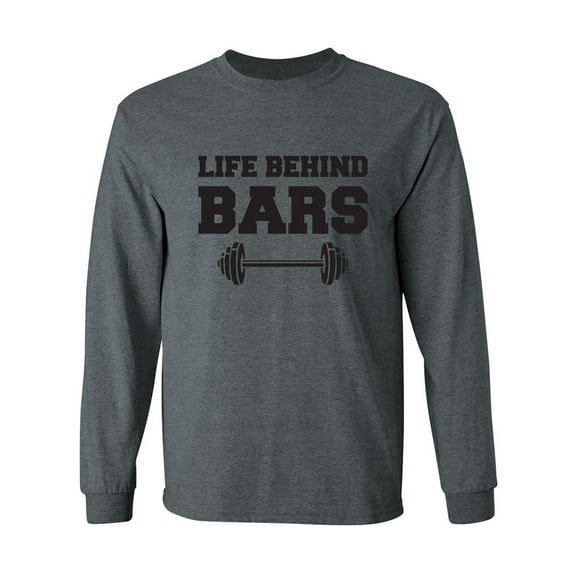 Life Behind Bars Adult Long Sleeve T-shirt