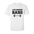 thumbnail image 1 of Life Behind Bars Adult Short Sleeve T-shirt, 1 of 4
