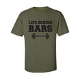 thumbnail image 1 of Life Behind Bars Adult Short Sleeve T-shirt, 1 of 4