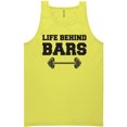 thumbnail image 1 of Life Behind Bars Neon Tank Top, 1 of 1