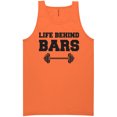 thumbnail image 1 of Life Behind Bars Neon Tank Top, 1 of 1