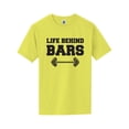 thumbnail image 1 of Life Behind Bars Short Sleeve Neon T-Shirt, 1 of 1