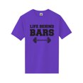 thumbnail image 1 of Life Behind Bars Short Sleeve Neon T-Shirt, 1 of 1