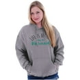 thumbnail image 1 of Life Better As Mermaid Beach Lover Women Plus Size Graphic Pullover Hoodie Brisco Brands 4X, 1 of 3