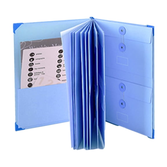 The Life Book Document Organizer - Binder for Important Documents, Home Document Organizer Life Binder,End of Life Planner Binders,Family Emergency Binders Organizers,with Labels(Blue)