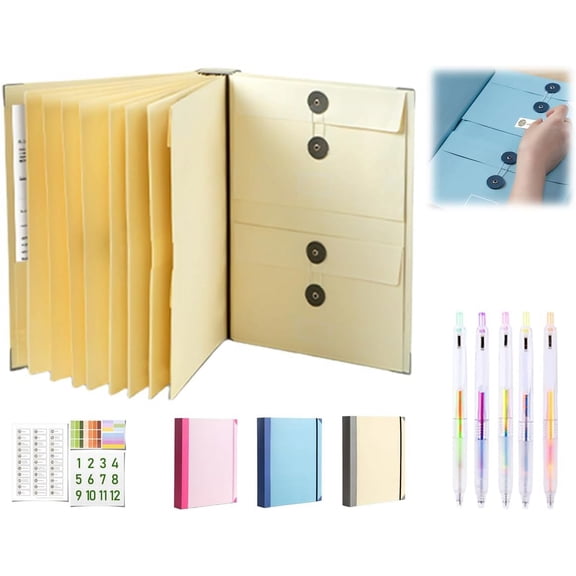 The Life Book Document Organizer, If I Die Binder UK, Folio Document Organizer, Veloron If I Die Binders, in Case i Go Missing Binder for Important Documents with Pockets File School