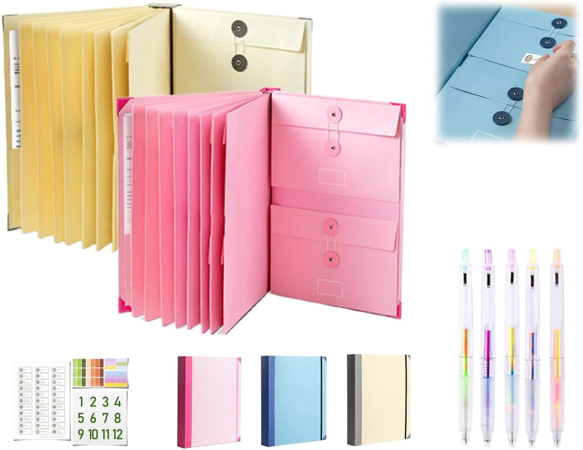 The Life Book Document Organizer, If I Die Binder UK, Folio Document