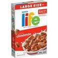 thumbnail image 1 of Life Breakfast Cereal, Cinnamon, 18Oz Box - Pack of 2, 1 of 5