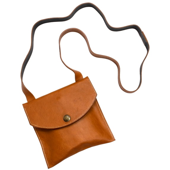 Life-Changing Leather Simple Crossbody Handbag Small Women Men Festival Bag Ethical Eco-Friendly Handmade Purse 100% Genuine