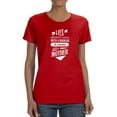 thumbnail image 1 of Life Comes With A Mother Shaped T-Shirt Women -Image by Shutterstock, Female x-Large, 1 of 4