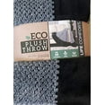 thumbnail image 1 of Life Comfort ECO Plush Throw 60 x 70 Inches ,Black, 1 of 3