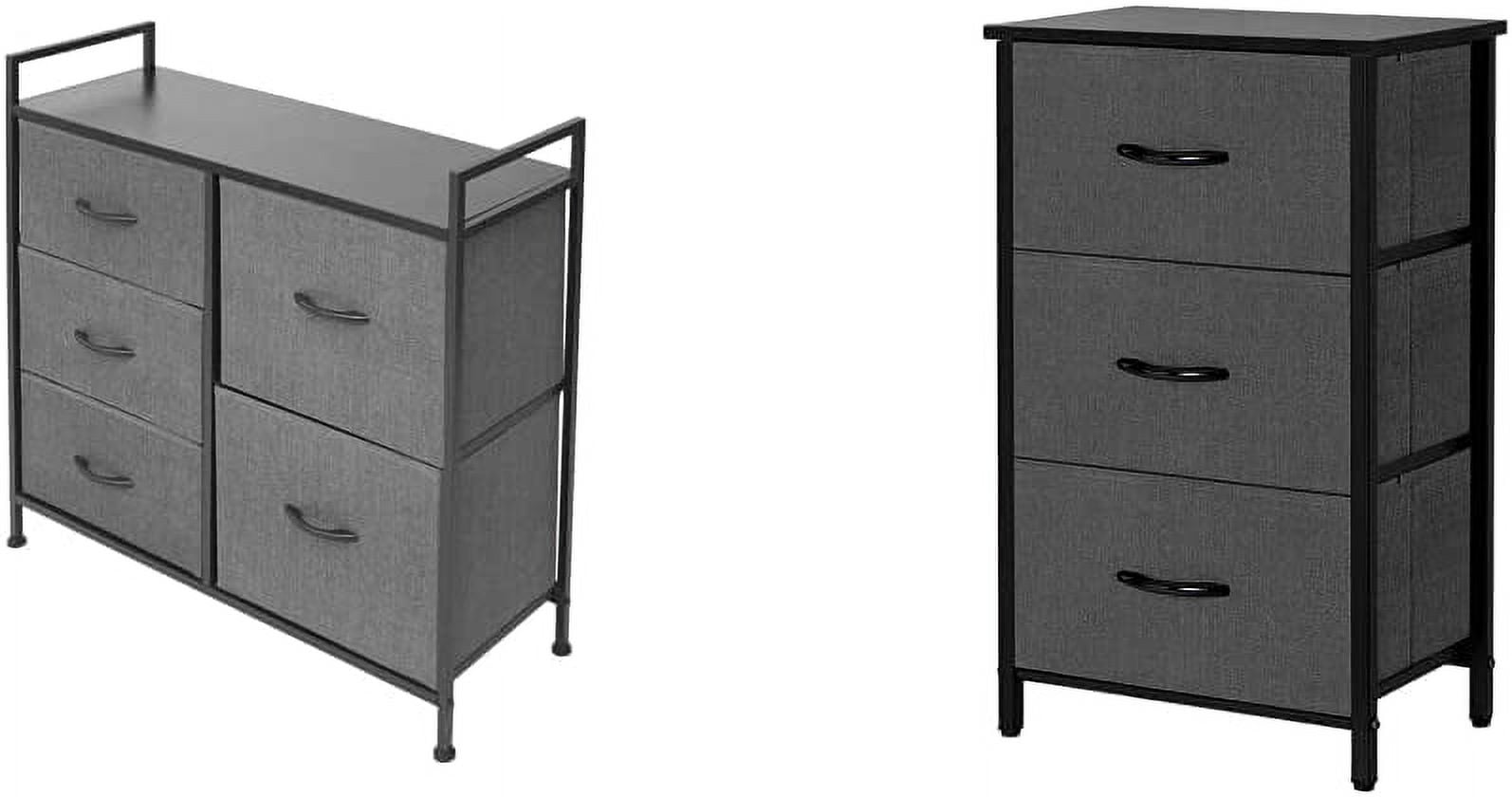 Life Concept Storage Dresser Furniture Unit Large Standing Organizer Chest for Bedroom, Office