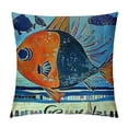 thumbnail image 1 of Life Cottages with Fish Beach Theme Design Pillowcase,, 1 of 5