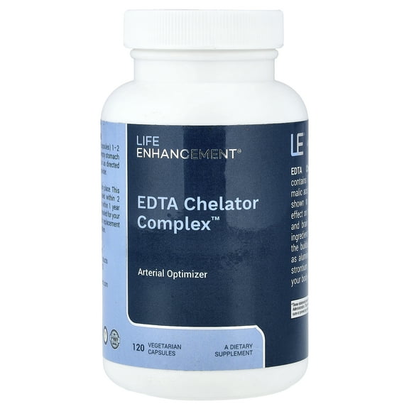 Life Enhancement EDTA Chelator Complex, 120 Vegetarian Capsules