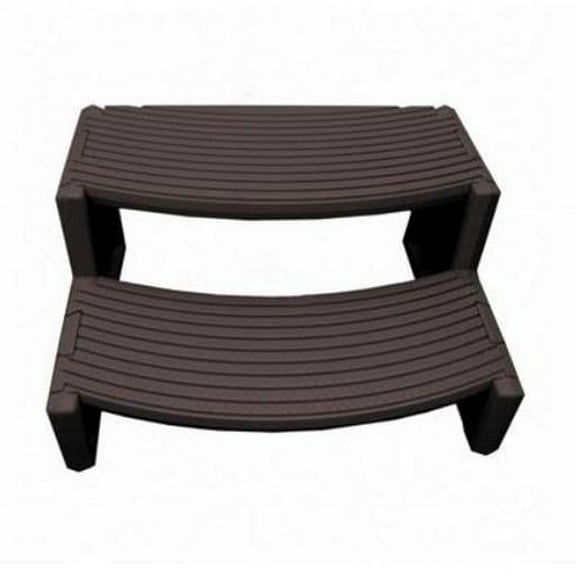 Life Essentials MSS080 19.7 x 16 in. Espresso Spa Step
