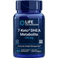 thumbnail image 1 of Life Extension 7-Keto® DHEA Metabolite, 100 mg - For Weight Management & Hormone Balance - Gluten Free, Non-GMO - 60 Vegetarian Capsules, 1 of 10
