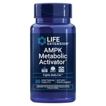 Life Extension AMPK Metabolic Activator, hesperidin, G. pentaphyllum, fight unwanted belly fat, target overall fat, gluten-free, vegetarian, 1-daily, non-GMO, 30 tablets
