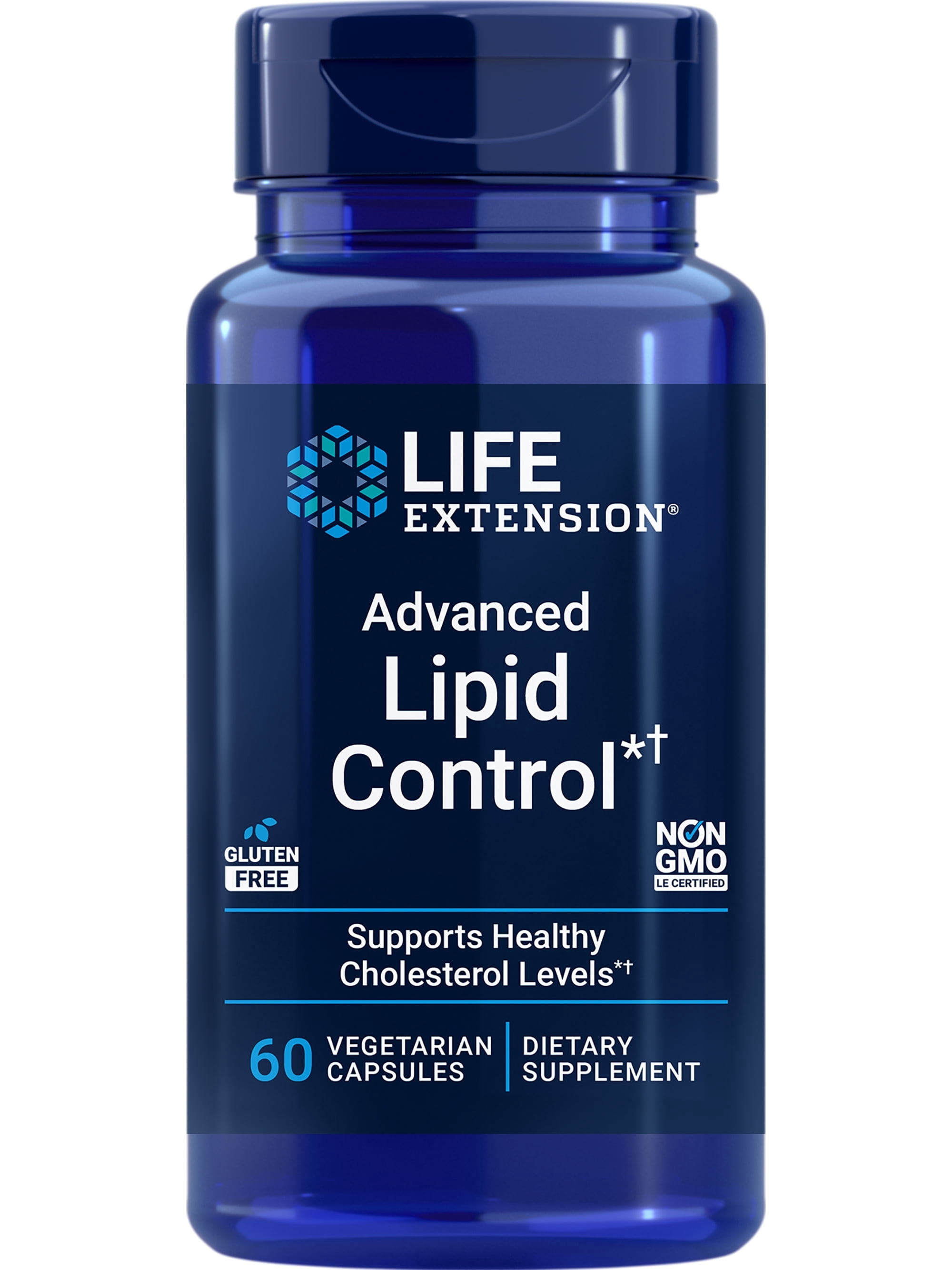 Life Extension Advanced Lipid Control, amla extract, Indian gooseberry, heart health, endothelial health, vegetarian, gluten-free, 60 capsules