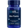 thumbnail image 1 of Life Extension Bio-Fisetin, fisetin, galactomannans from fenugreek seed, cellular health, cognitive health, longevity, Gluten-Free, Vegetarian, Non-GMO, 30 vegetarian capsules, 1 of 10