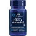 Life Extension BioActive Folate & Vitamin B12, Promotes Heart, Brain