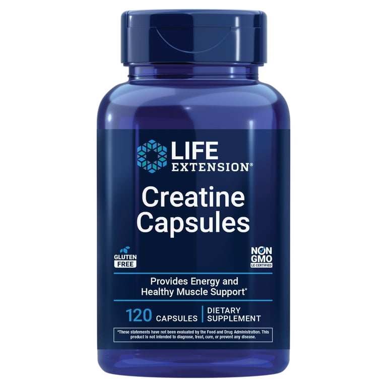 acety-l-carnitine life extention amazon Extension Creatine Capsules, Creatine Monohydrate, Promotes Strength, Lean Muscle, Energy, 120 Capsules cellular uptake ghk cu topical tolerance Quantity:30ML