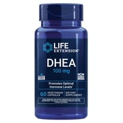 Life Extension, DHEA, 100 mg, hormone balance, memory, bone and muscle support, sexual health, 60 capsules